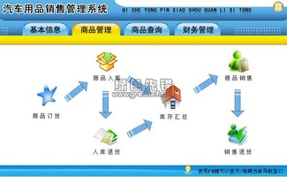 科羽汽車用品銷售管理系統 汽車商品管理軟件 v1.1 安裝版軟件下載